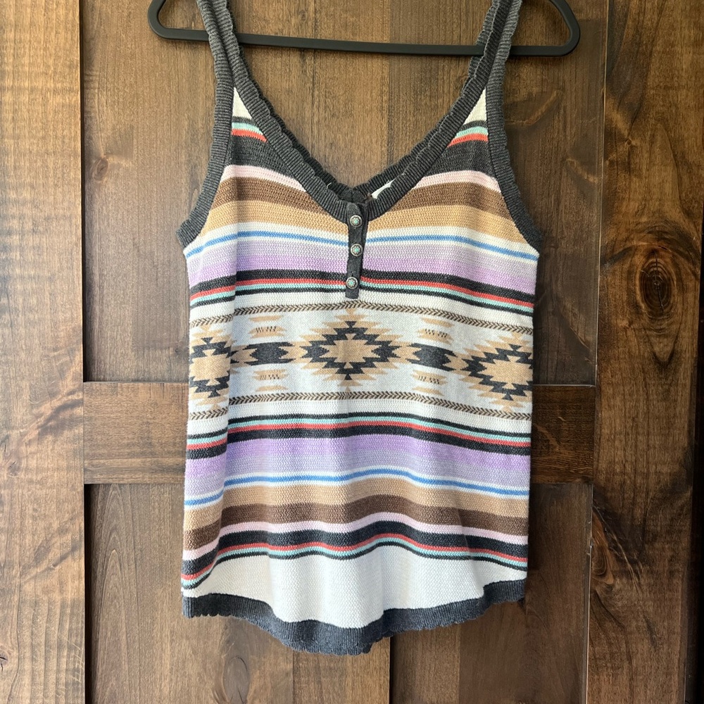 Tasha Polizzi Southwestern Knit Camisole